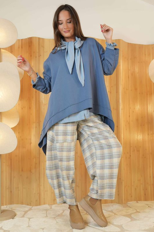 Apres Dip Side Top Denim /8=